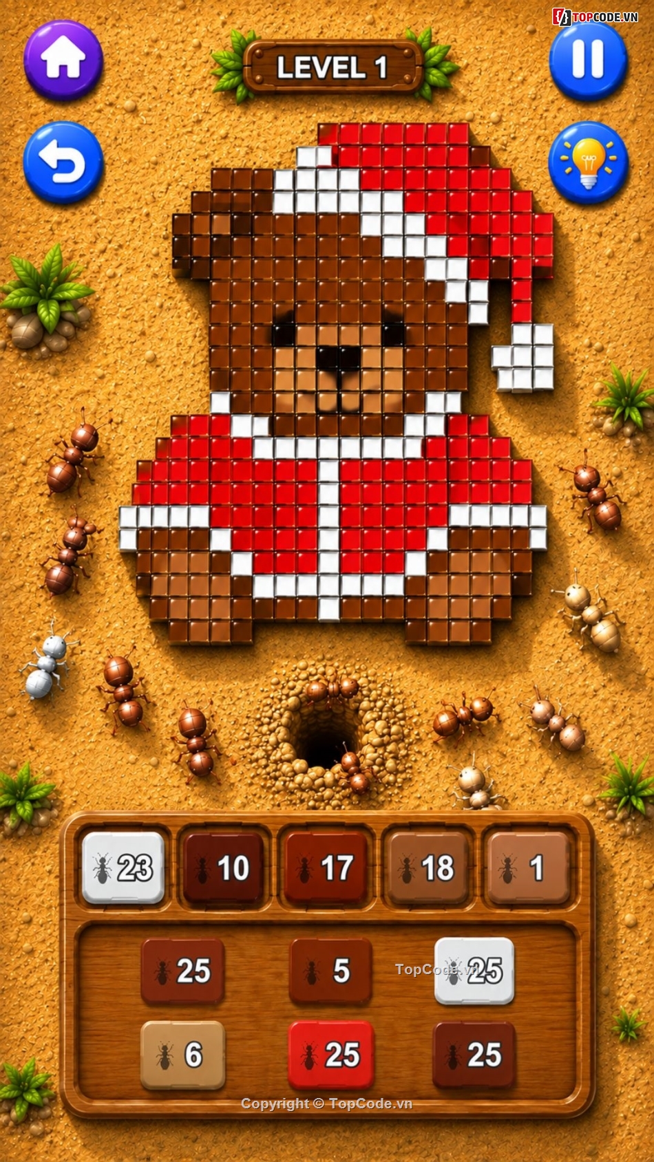 ant flow,pixel flow,colony flow,pixel ant,food hunt